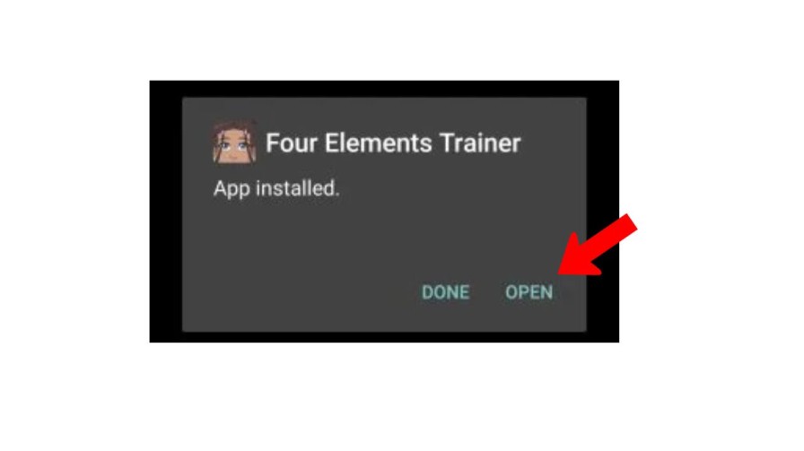 Open Four Elements Trainer